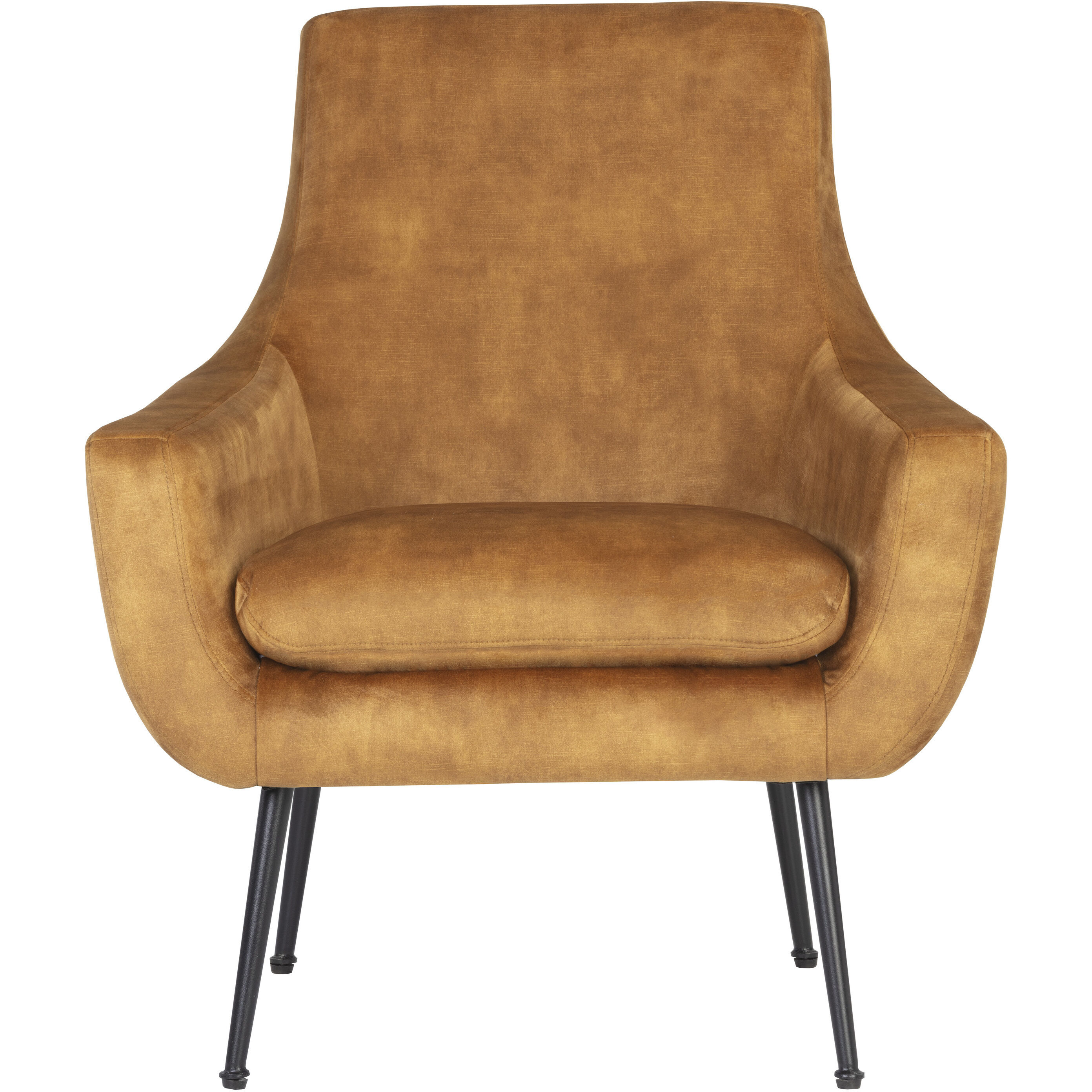 Aletta Nono Tapenade Gold Lounge Chair